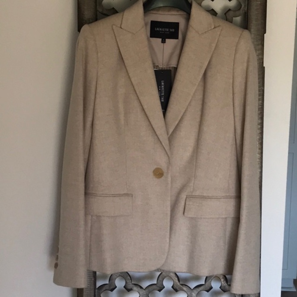 Lafayette 148 Cashmere Blazer